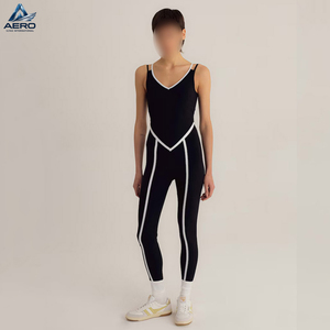 Mono Deportivo para Mujer, Ajustado, Atlético, para Gimnasio, Correr, Ropa Deportiva Activa, de Una Pieza, Diseño Cómodo, Sin Mangas, para Yoga - Product Image 5