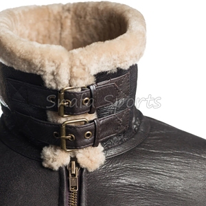 Veste en cuir véritable élégante pour femme, coupe parfaite, vente chaude, haute qualité, prix abordable, veste en cuir d'hiver pour femme - Product Image 4