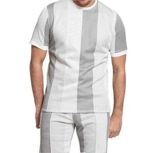 Ensemble de survêtement en coton 2 pièces pour homme, t-shirt uni délavé à l'acide et short respirant, qualité supérieure, vente en gros, mode OEM - Product Image 6
