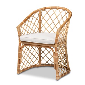 Outdoor rattan dining <b>chairs</b> for garden patio highest quality comfortable natural <b>cane</b> arm <b>chair</b> - Product Image 6