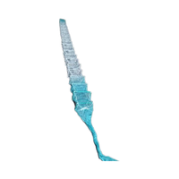 BUBU NAGA Cage de pêche aquacole en filet PE avec cadre en acier, maille de 1,7 cm, longueur de 9,8 m, modèle carré 60158, 20 trous pour poissons, crabes et crevettes