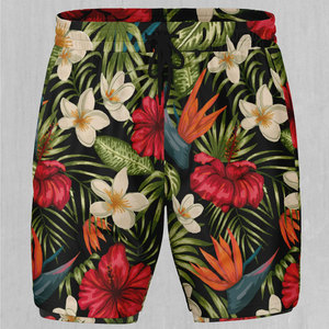 Wholesale Sublimation Men's High <b>Elasticity</b> Breathable Quick Dry Running Summer Shorts 100% Polyester Customized Colors & Logo - Product Image 3