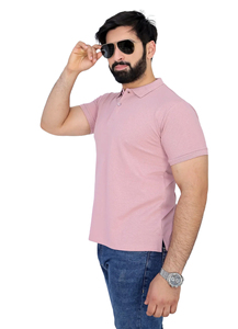 Camiseta de Hombre de Color Sólido, Tejida, Ecológica, de Manga Corta, Algodón Suave, Ropa Casual para Verano, Oficina, Uso Diario - Product Image 3