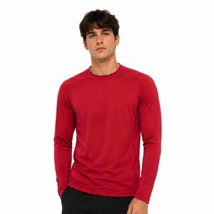 Maillot de surf à manches longues personnalisé OEM pour homme, protection UV, pour sports nautiques - Product Image 3