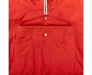 Veste coupe-vent vintage pour homme, imperméable, grande taille, avec capuche, personnalisable, mode, vente en gros, veste légère - Product Image 4