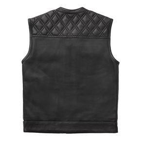 Chaleco de Motociclista de Cuero Estilo Jersey de Carreras Hecho en Pakistán, Chaleco de Motociclista de Invierno de Alta Calidad para Hombre, Chaleco Personalizado OEM - Product Image 3