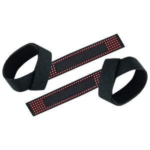 Correas de Muñeca Antideslizantes para Gimnasio con Logotipo Personalizado OEM, Equipo de Entrenamiento en Casa para Levantamiento de Pesas y Powerlifting, Correas de Levantamiento de Pesas Personalizadas - Product Image 6