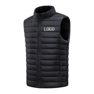 Gilet matelassé à col montant personnalisé pour marques américaines – Fabricant de gilets matelassés sous marque privée - Product Image 6