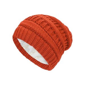 Unisex Jacquard Beanie <b>Knit</b> <b>Hat</b> for Geometric Pattern Hand Knitted Casual Winter Headwear Adult 56-58CM - Product Image 6