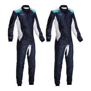 Traje de Carreras de Karts de Diseño Personalizado de Alta Calidad - Unisex para Adultos, Spandex/Algodón Transpirable, Talla Grande - Product Image 6