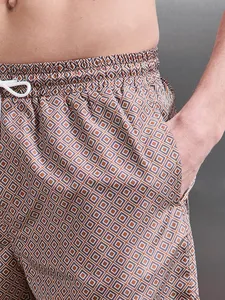 Pantalones Cortos Casuales para Hombre con Cordón Ajustable, Estampado Gráfico, para Vacaciones, Playa, Moda, Primavera, Verano - Product Image 4