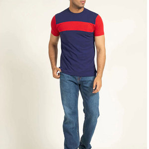 T-shirts décontractés pour hommes de haute qualité, prix de gros, en tissu non tissé respirant, logo personnalisé, séchage rapide, anti-boulochage - Product Image 4