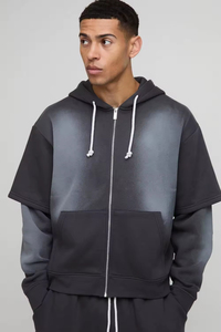 Ensemble coordonné unisexe décontracté et confortable : sweat à capuche et short pour le quotidien - Product Image 4