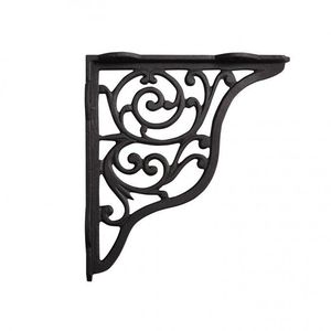 <b>Wall</b> Mounted Iron Shelf Bracket Strong Metal Support for <b>Floating</b> <b>Shelves</b> Home Office Kitchen Storage Display - Product Image 1