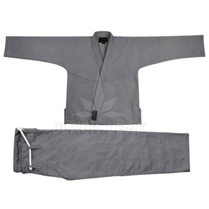 Custom Design BLACK <b>LEAF</b> BJJ Gi Uniform for Adult Professional Wear Best Selling 100% Cotton Eco-Friendly Quick Dry Breathable - Product Image 1