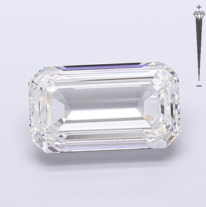 Diamante Cultivado en Laboratorio con Certificación IGI, Corte Esmeralda de 4.02 CT, Color E, Claridad VVS2, CVD LG 774620975, ROYAL GEMS para Joyería - Product Image 1