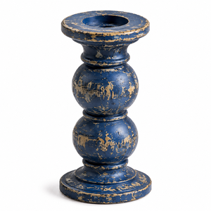 Porte-bougie en bois artisanal pour une décoration élégante de la maison, offrant un charme intemporel et une ambiance chaleureuse pour les espaces de vie. - Product Image 5
