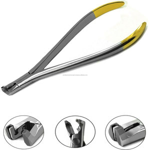 Dental Arch Wire Pliers Distal End <b>Cutter</b> <b>Flush</b> Cut Orthodontic Stainless Steel Instrument Manual 3 Jaw Positions CE Certified - Product Image 1