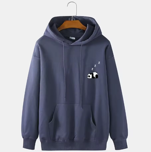 Sudadera con Capucha Personalizada con Logotipo, Estilo Urbano/Casual, 100% Algodón, Transpirable, Ecológica, para Primavera, Suministro OEM - Product Image 1