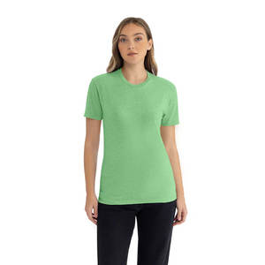 Camiseta Unisex de Lona Lisa para Streetwear, de Algodón, Manga Corta, Cuello Redondo, Suave, Cómoda, Transpirable, Básica para Imprimir - Product Image 5