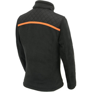 Chaqueta de Motociclista Clásica de Cuero y Textil para Mujer SAMROZ SPORTS - Uso Durante Todo el Año - Product Image 2
