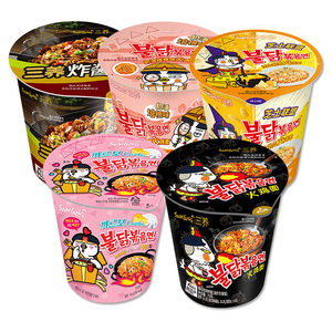 Ramen en Taza con Sabor a Pollo Picante Carbonara de Samyangs, Directo de Fábrica, 70g, con 12 Meses de Vida Útil, para Exportación a Larga Distancia a Todo el Mundo - Product Image 1