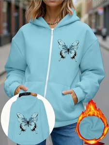 Sudaderas Cortas con Dobladillo Deshilachado para Mujer al por Mayor, Sudaderas con Capucha Lisas para Personalizar con Logotipo - Product Image 2