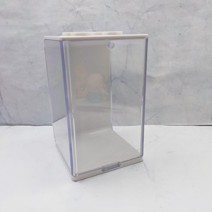 กล่องเก็บของพลาสติก PP รูปทรงสี่เหลี่ยมใส ประกอบง่าย สำหรับเก็บฟิกเกอร์ - Product Image 1