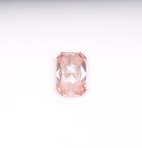 OM GEMS Diamant synthétique rose taille radiant 1,00 CT, fantaisie, percé au laser, rempli, certifié IGI pour la fabrication de bijoux - Product Image 5