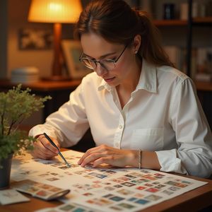 Pinzas de Precisión UBI, 2 Piezas, con Bloqueo Cruzado Inverso, Acero Inoxidable, Puntas de Goma de PVC Dentadas, Duraderas, Curvadas, para Pestañas - Product Image 6