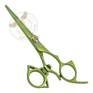 Ciseaux de barbier professionnels en acier inoxydable avec poignée pivotante pour les fournitures de salon de coiffure, qualité A+, pour droitiers - Product Image 4