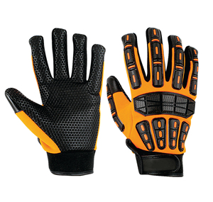 Guantes Mecánicos Flexibles de TPR/Poliéster/Microfibra de Uso Industrial Resistente, Certificados por la CE, de Fábrica SONICE OEM&ODM - Product Image 1