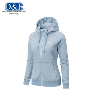 Blouson Bomber Femme Tissé Sergé Uni Coupe Slim Col Montant Respirant pour Yoga et Course à Pied – Meilleure Vente Automne – Fabrication OEM Malaisienne - Product Image 2