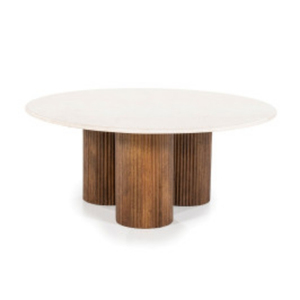 Table à manger rectangulaire en bois massif moderne pliable sur mesure, capacité 6 personnes, meubles de salle à manger pour la maison et l'hôtel - Product Image 2