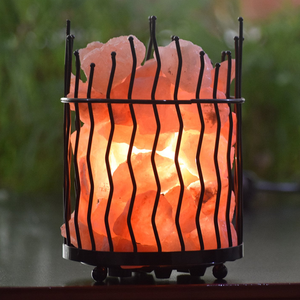 Lámparas de Sal Rosa del Himalaya Talladas a Mano con Forma Curva, Tamaño Personalizado, Material Orgánico, Decoración Feng Shui para el Hogar, Regalos Estilo Amor, Impex - Product Image 5
