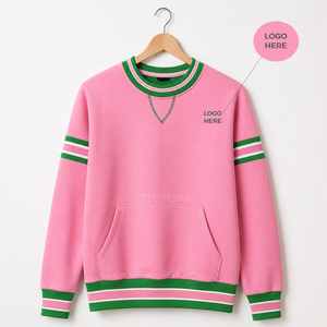 Cosh International - Nueva Llegada de Camisetas de Algodón de Alta Calidad con Cuello Redondo y Manga Larga, Bordado de Hermandades, Artículos de Colegio - Product Image 1
