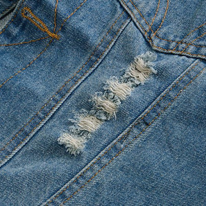 <b>Denim</b> Sleeveless <b>Jacket</b> <b>Men</b> Fashion Jean Vests Plus Size Waistcoat Cowboy Hip Hop Streetwear Clothing - Product Image 4