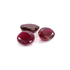 Rubis naturels de Bangkok, ovales calibrés 10x14mm, pierres précieuses facettées naturelles, prêtes à l'emploi pour la création de bijoux - Product Image 3