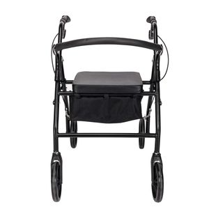 Carrello in Ferro Nero e Rosso con Ruote Resistenti - Product Image 4