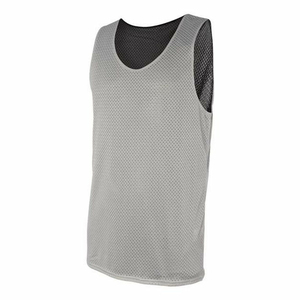 Sleeveless Knitted Training Tank Top Custom Breathable Mesh Gym Wear for Men - Product Image 5