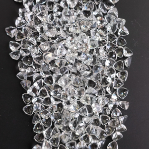 Topacio Blanco Natural de 6MM con Corte Trillón, Gema Suelta de la Mejor Calidad para la Fabricación de Joyas - Product Image 3