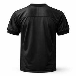 Venta al por Mayor de Camisetas de Fútbol de Malla Negra Premium Personalizadas - Fabricante Directo de Fábrica para Equipos - Product Image 2