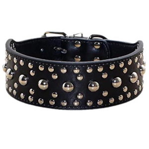 Genuine Leather Harness <b>Dog</b> Soft Leather <b>Dog</b> <b>Collar</b> Comfort Padded Heavy Duty for Small Medium <b>Large</b> <b>Dogs</b> - Product Image 2
