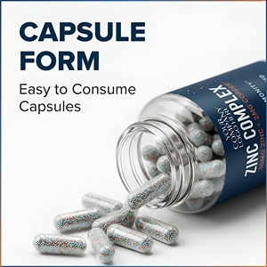 Capsules de zinc complexe à marque privée 30 mg de zinc + 2 mg de cuivre chélaté, complément alimentaire pour soutenir l'immunité, 60 unités - Product Image 5