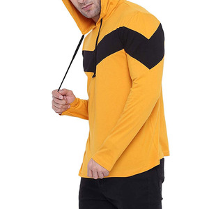 OEM ODM Service Acceptable Sporty <b>Style</b> Men's Hoodies Comfortable Soft Touch Fabric Made Windproof Hoodie For Male - Product Image 3