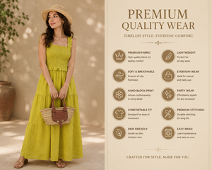 Yellow Sleeveless Maxi <b>Dress</b> Mock Neck <b>Ruffle</b> Hem Fit Flare Boho Floral 100% Linen Flared Summer Casual Leisure Women <b>Dress</b> - Product Image 2