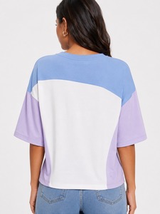 T-shirt en coton surdimensionné pour femme OEM, streetwear personnalisé, été, séchage rapide, respirant, écologique, faible MOQ - Product Image 6