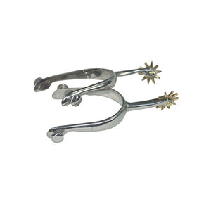 Espuelas de acero inoxidable de primera calidad para caballos, equipo ecuestre, espuelas de equitación para caballos, espuelas elegantes para caballos - Product Image 1