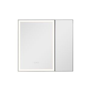 Armadietto a Specchio da Bagno Incassato a Parete 30x28 con Specchio LED Dimmerabile a 3 Colori HD - Product Image 1