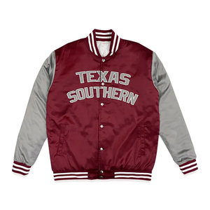 High Quality Custom Patch Embroidery Varsity Bomber <b>Jacket</b> Preppy <b>Summer</b> Casual <b>Lightweight</b> Single Button Reversible Waterproof - Product Image 1
